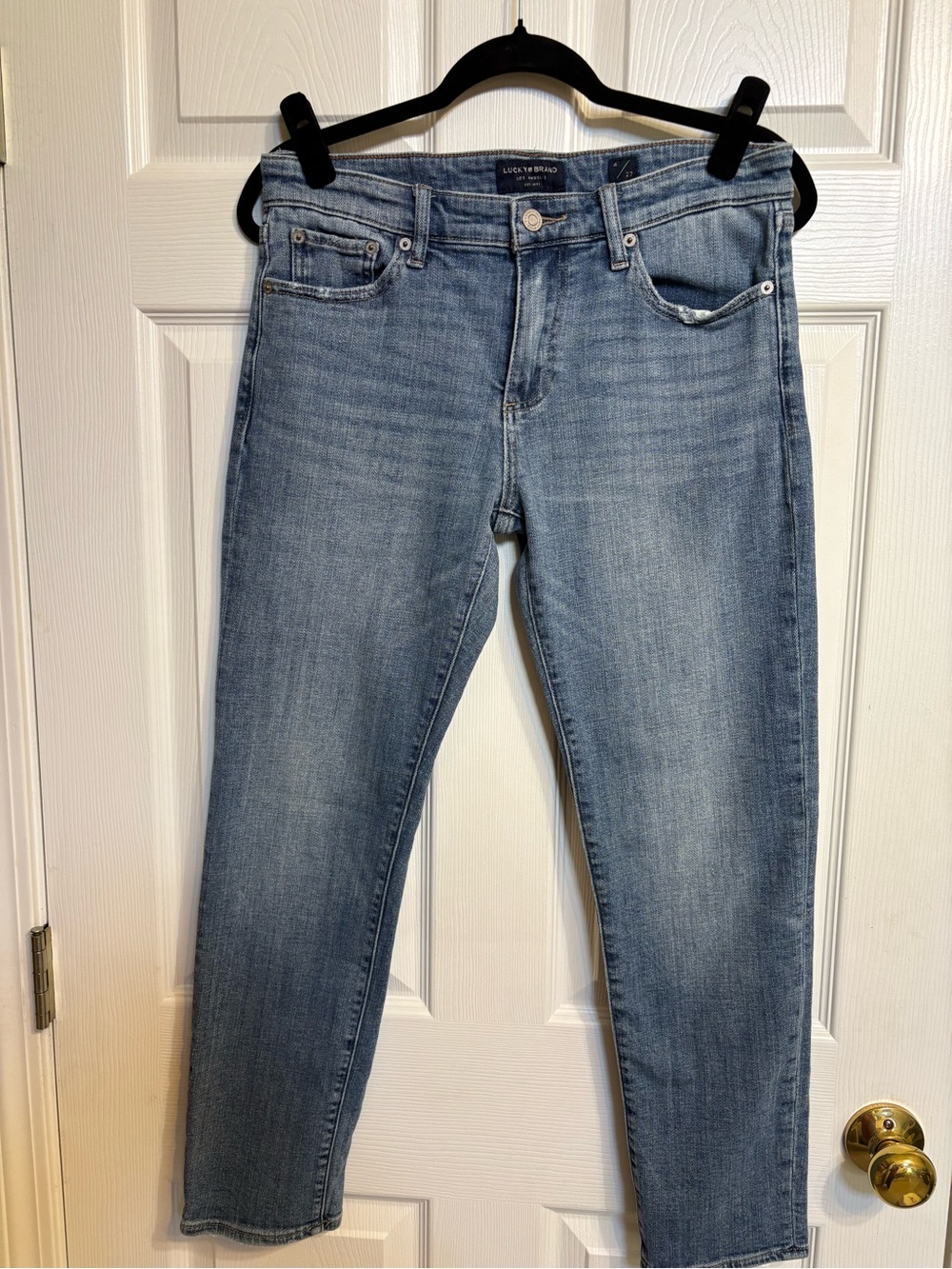 Lucky Brand Blue Light Wash Mid Rise Sienna Boyfriend Jeans - Picture 2 of 9